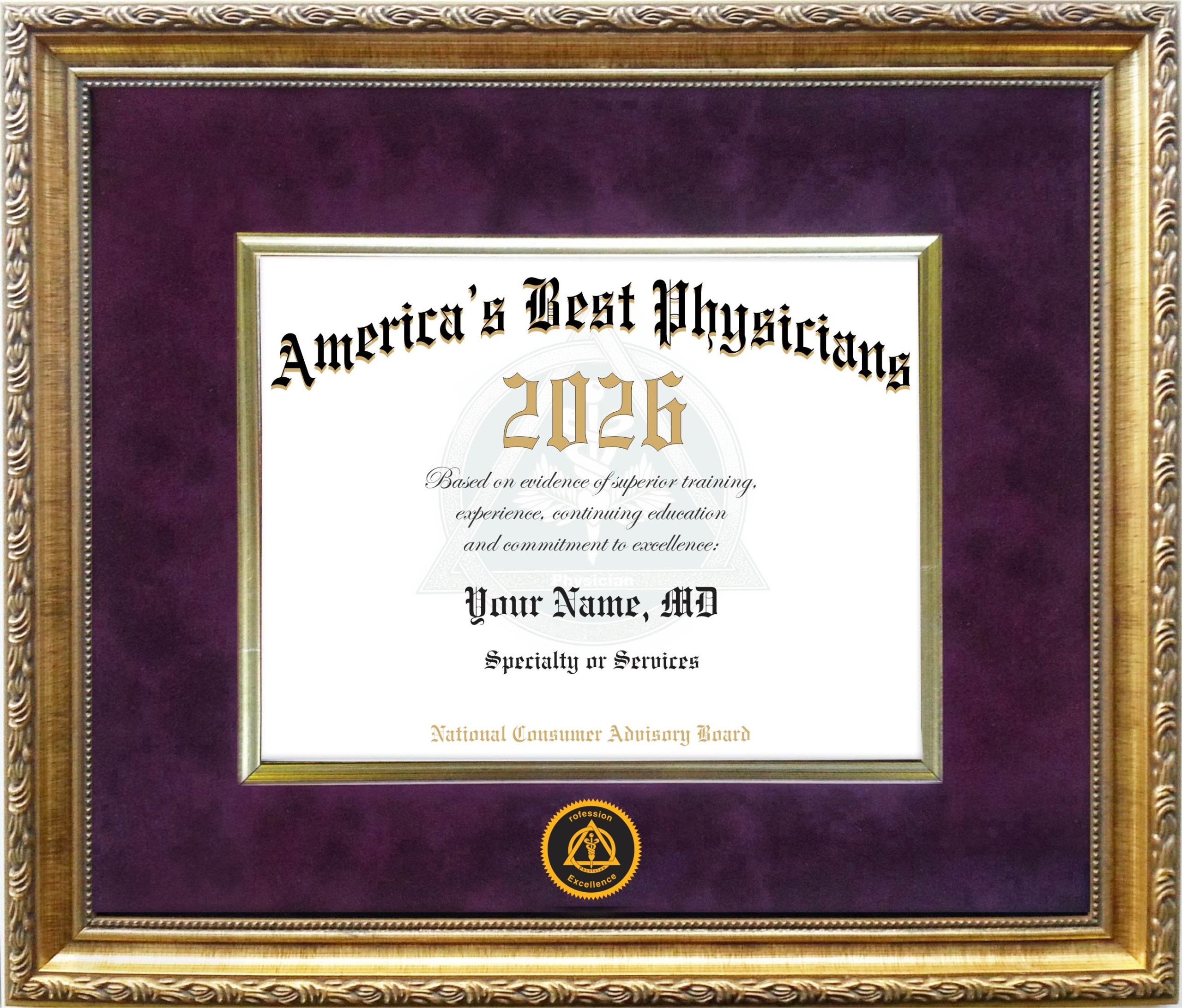 Diplomat Achievement Certificate