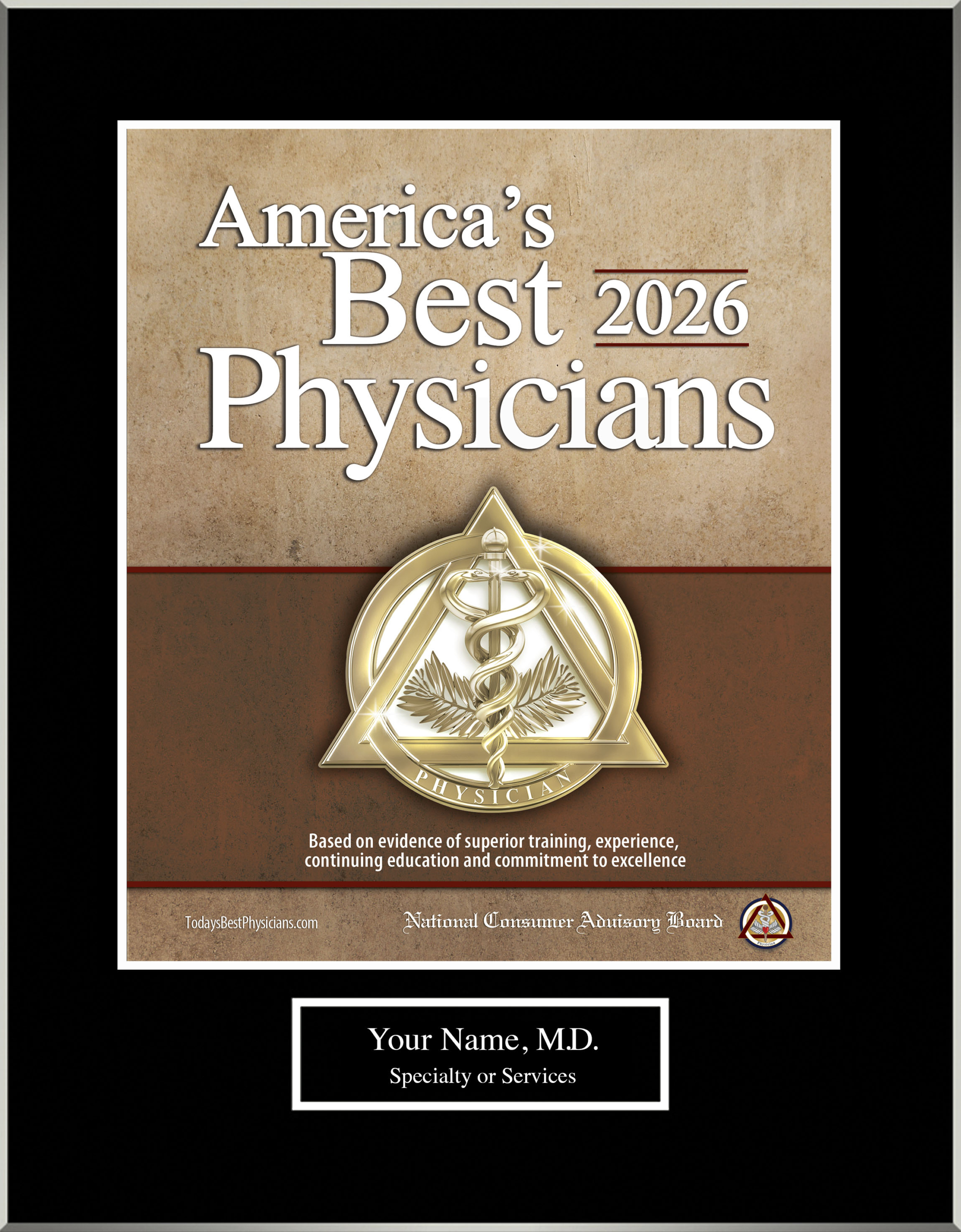 Serene Sandstone Laminated Award