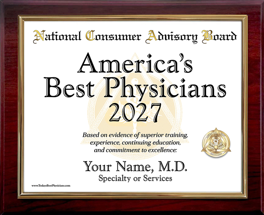 Professional Excellence Plaque